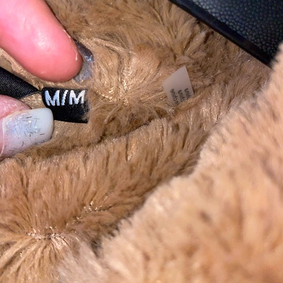 Bebe fleece lined puffer jacket with hood - Picture 5 of 6